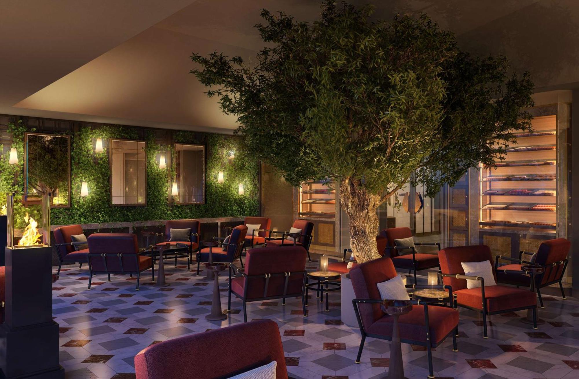 Waldorf Astoria Doha Lusail Экстерьер фото The Terrace at The Ivy Collection