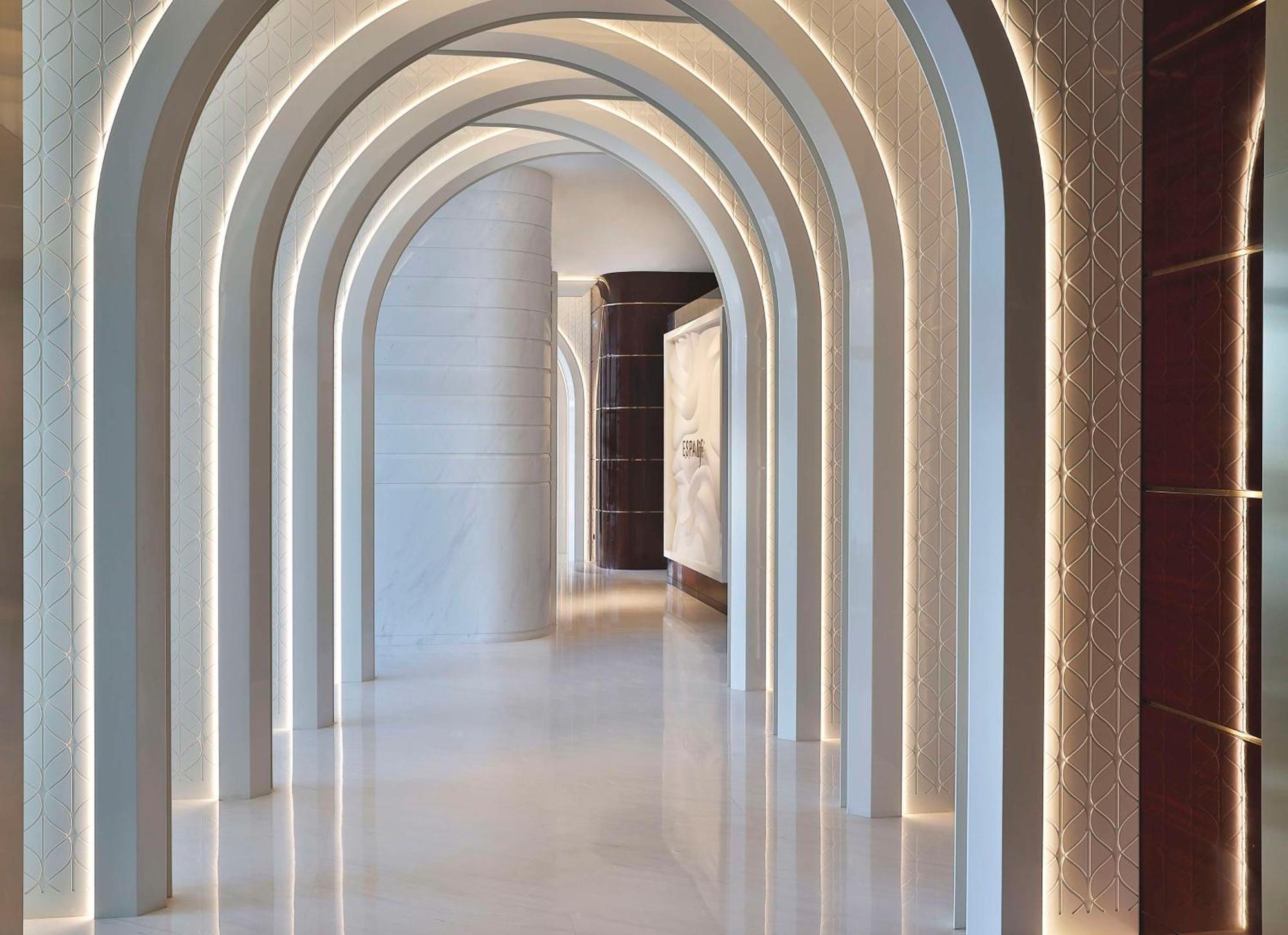Waldorf Astoria Doha Lusail Экстерьер фото The interior of the hotel